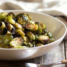 Honey Balsamic Roasted Brussels Sprouts Keviniscooking Com Sprout Recipes Vegetable Recipes Recipes