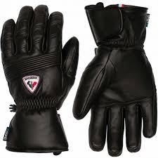 Mens Retro Impr Leather Gloves