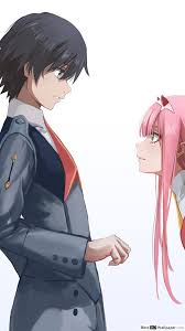 Find darling in the franxx wallpapers hd for desktop computer. 32 Zero Two And Hiro Cute Wallpaper Hd Laptrinhx News