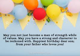 2 timothy 1:3 i thank god whom i serve, as did my ancestors, with a clear conscience, as i remember you constantly in my prayers night and day. Heartfelt Happy Birthday Wishes For Son From Mother Father
