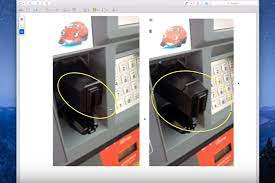 For example, the card reader on the left has a skimmer attached; It S Happening In Minnesota How To Spot A Credit Card Skimmer Device Watch