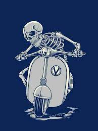 Join facebook to connect with monyet naik motor and others you may know. Pin By Chris On Calaveras Skull Art Art Vespa