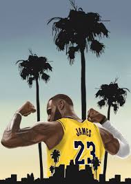 Lebron James Metal Poster Print Mary Cairns Displate Lebron James Poster Lebron James Poster Prints