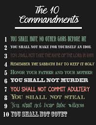 The bible says that god gave them to the people of israel. Ten Commandments Print Bible Devotions Ten Commandments Uplifting Words