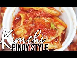 Kimchi Pinoy Style Recipe Sakto Sa Tamis Anghang Youtube
