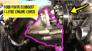 Ecoboost engines are designed to deliver power and torque consistent. Front Engine Cover Water Pump Gasket Replacement Ford Focus 1 0 Litre Ecoboost Youtube