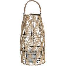 Whether it is the majestic timber frame porch or the beautiful clear coat finish on the interior, these log cabins let an impression. Laterne Aus Rattan Twisted Fur Garten 31 Cm Home Styling Collection Kaufen Bei Emako Gmbh
