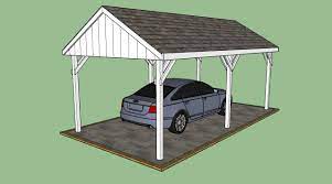 Free Carport Plans Howtospecialist How To Build Step By Step Diy Plans Carport Plans Carport Designs Wooden Carports