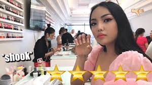 I Went To The Best Reviewed Nail Salon In My City Omg Youtube
