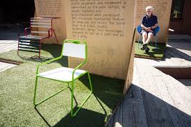 Features the 2300 series folding chair with steel frame and upholstered fabric seat and backrest from national public seating oozes style and functionality. After Contest One Chair Is Left Standing The New York Times