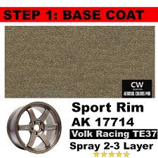 Formula tersebut akan membuat besi pada terali jendela, pagar, atau meski demikian, disarankan untuk mengaplikasikan penlux zinc chromate primer atau penlux red oxide primer sebagai cat dasar anti karat. Sport Rim Volk Racing Bronze 2k Paint Ak 17714 Cw Aikka Spray 370ml Diy Aerosol Te37 Sport Rim Cat Kereta Motor Shopee Malaysia