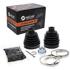 NICHE Front CV Axle Boot Kit For Kawasaki Prairie 360 Brute Force 650  49006-0095 49006-0094 ATV : Buy Online at Best Price in KSA