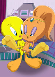 Tweety and Aooga by aryu 