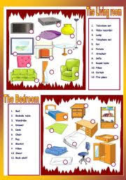 Check spelling or type a new query. The Living Room The Bedroom Esl Worksheet By Vanda51