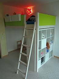 Hochbett Aus Konstruktionsholz Hochbett Selber Bauen Kinder Zimmer Selber Bauen Einrichtung