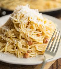Pasta dengan saus creamy dari campuran susu, keju, dan kocokan telur ini memiliki rasa gurih manis yang pasti anda sukai. Spaghetti Carbonara No Cream Don T Go Bacon My Heart