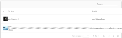 Example 1 below renders a table that is 500 pixels wide and has two columns. How To Set Width Of Mat Table Column In Angular Stack Overflow
