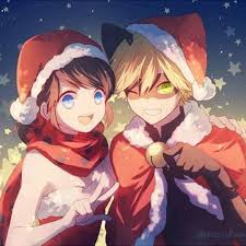 Pin By Ben Yokum On Mucize Ugur Bocegi Ile Kara Kedi Miraculous Ladybug Christmas Miraculous Ladybug Anime Christmas