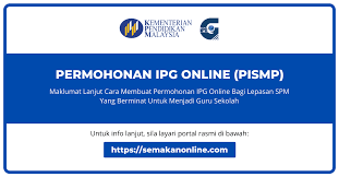 ပညာရေးဝန်ကြီးဌာန၏ တရားဝင်စာမျက်နှာ the official page of the. Pismp 2020 Fasa 2 Permohonan Ipg Program Guru Lepasan Spm