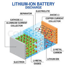 This circuit has two main parts, one is the battery charging circuit, and the second is dc to dc boost converter part. Li Ion Battery Diagram Vector Stock Vector Colourbox