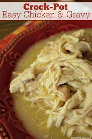 Crock Pot Easy Chicken Gravy Recipe Recipe Easy Chicken Gravy Chicken Crockpot Recipes Chicken Gravy Recipe