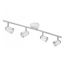 Bubble triple spot bathroom spotlight. White Spotlight Ceiling Bar Adjustable Halogen Spotlights For Kitchen