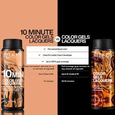 Redken Color Gels Lacquers Permanent Liquid Color For Hair Color 2 Oz.