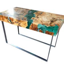 Resin And Wood Coffee Table Welded Steel Legs Wood Resin Table Resin Furniture Wood Table Diy
