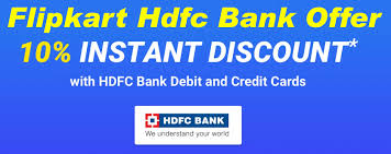 Hdfc credit card offers on domestic & international flight booking now provides you a maximum cashback offer upto rs.10,000 by making online booking through makemytrip, yatra, cleartrip and goibibo. Flipkart Hdfc Bank Offers September 2021 Get Upto 10 Discount