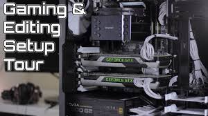 Gigagünstig ist die beste website, um custom build a pc zu vergleichen. Black White Pc Gaming Youtube Studio Setup Tour 2015 Youtube