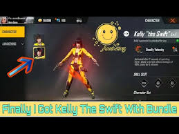 So the new awakening shard will actually help you awaken her character and improve her abilities in free fire. Free Fire Kelly The Swift Unlocked Ff Kelly The Swift Kelly The Swift Level Up Awakening Youtube