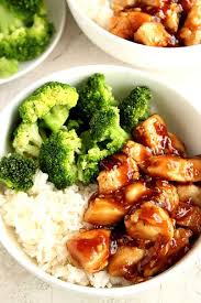 Add chicken breasts, and season with a generous pinch of salt and pepper. Quick Teriyaki Chicken Rice Bowls Recipe Crunchy Creamy Sweet