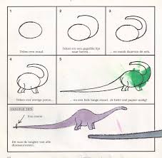 Stappenplan Thema Dinosaurus Leer Tekenen