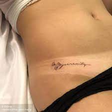 This cute small diving tattoo is the ideal design for someone who likes to go deep in all aspects of life. Tattoo Tagged With Small Hip Chang Line Art Languages Tiny Serenity Ifttt Little English English Word Word Fine Line Inked App Com