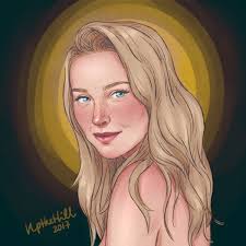 Hannah Abbott by Maria (Up The Hill Art) [©2017]