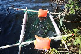 The ice on a nearby lake is so thick you can confidently scoot. Stordalen Climate Impacts Research Centre