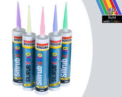 Light Grey Colour Silicone Sealant Soudal 310ml Ral 7035