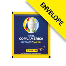 Copa américa 2021 y su álbum con todo lo mejor del mayor torneo de selecciones de américa en una edición histórica: Envelope Conmebol Copa America 2021 Contem 5 Cromos Panini Album De Figurinhas Magazine Luiza