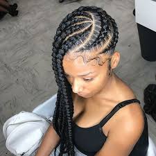 One way to style your hair is to separate it into five sections and braid parallel cornrows toward the back of your head. 50 Cool Cornrow Braid Hairstyles To Get In 2020 Cornrow Hairstyles Hair Styles Braids For Black Hair