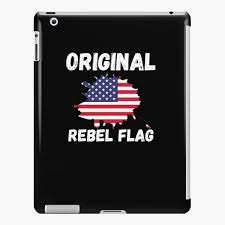 Rosanne boyland holding the 'don't tread on me' flag. Rebel Flag Ipad Cases Skins Redbubble