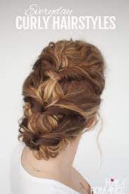 easy everyday curly hairstyle tutorial the twist hair styles naturally romance images of short haircuts for older women