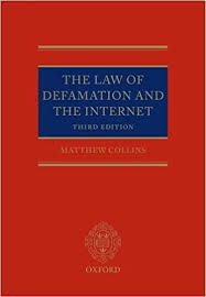 1malaysia development bhd (1mdb) is a state investment fund that came under investigation for alleged impropriety in july 2015, after reports emerged that investigators traced some us$700 million wired into prime minister najib's bank accounts. The Law Of Defamation And The Internet Collins Matthew 9780199590797 Amazon Com Books