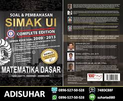 Simak ui matematika ipa 2019 diujikan pada tanggal 21 juli 2019. Buku Simak Ui Matematika Dasar By Mbahbho On Deviantart