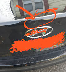This unfortunate accident requires dent repair in order to get your car back to looking brand new. What S The Best Way To Fix This Small Dent On Back Of Car How Much Will It Cost Me To Fix Autobody