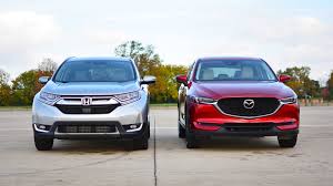 honda cr v vs mazda cx 5 the head and the heart of suvs