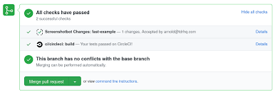 GitHub pull request integration
