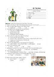 Buzzfeed staff if you get 8/10 on this random knowledge quiz, you know a thing or two how much totally random knowledge do you have? English Worksheet Elf The Movie Questions Classroom Movies Text Evidence Movie Trivia Questions