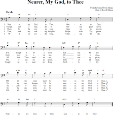 Nearer My God To Thee Bass Clef Sheet Music Cello Sheet Music Sheet Music Cello Music