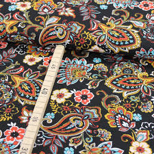Maybe you would like to learn more about one of these? Baumwolle Paisley Muster Auf Schwarz