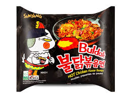 Korean spicy garlic seafood noodles recipe & video. Samyang Hot Chicken Stir Ramen Korea Food Instant Oriental Mart